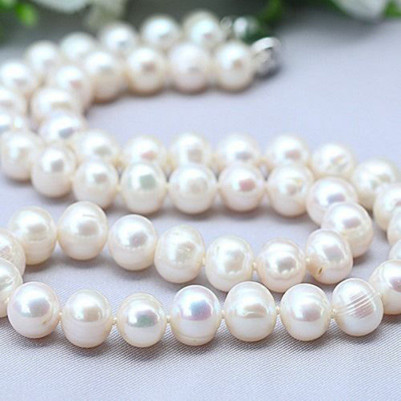 Natural Freshwater Pearl Necklace Female Clavicle Chain