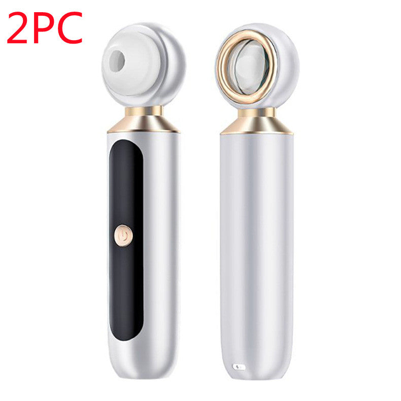 Portable Visual Blackhead Meter Household USB Electric Magnifying Glass Suction Pore Cleaner Blue Light Cleansing To Blackheads