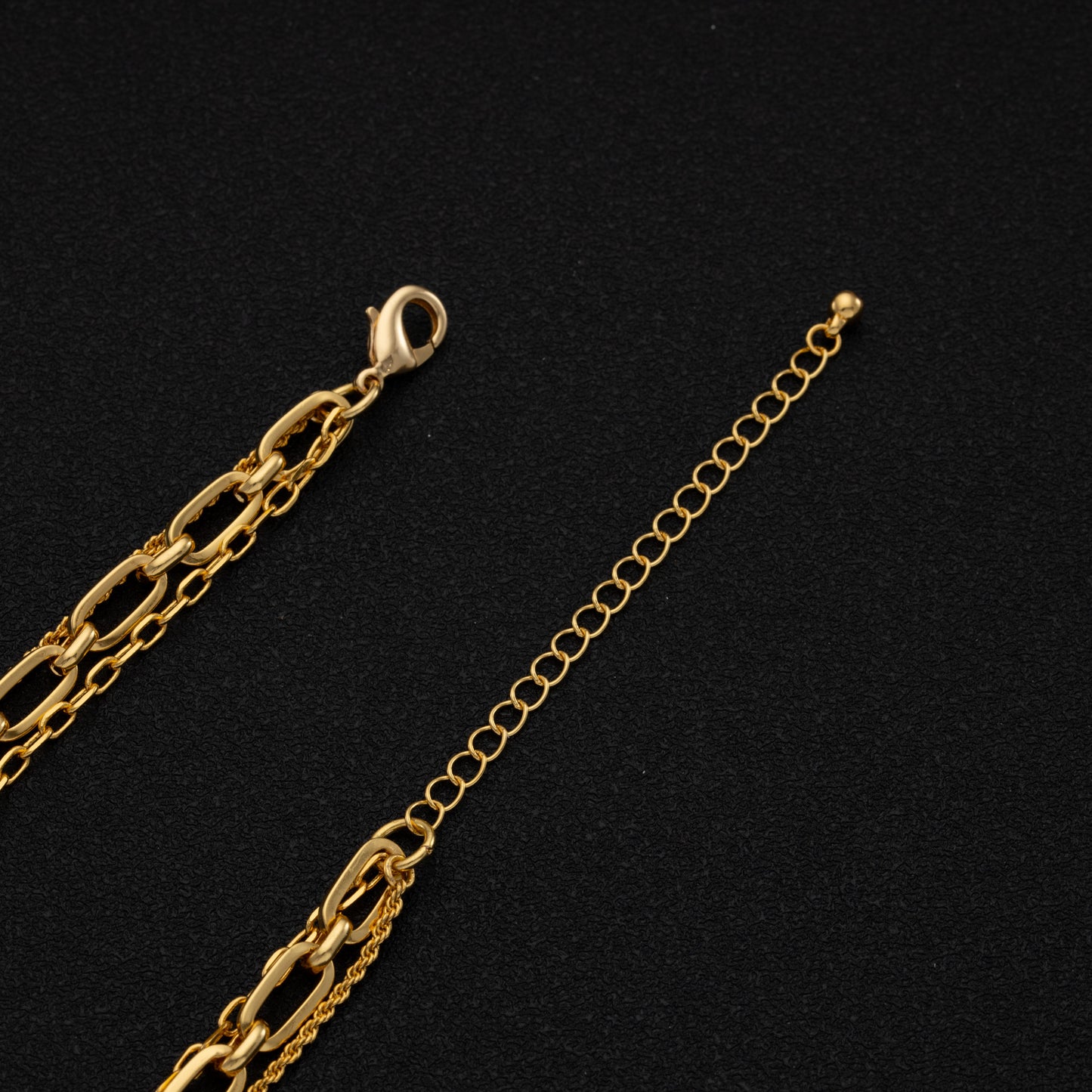 18k Gold Plated Necklace Accessories Star Clavicle Chain