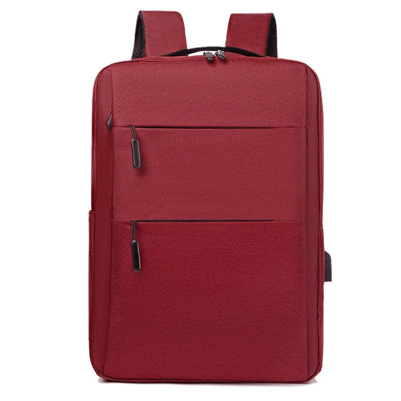 Men's And Women's Fashion Casual Exercise Canvas Business Backpack