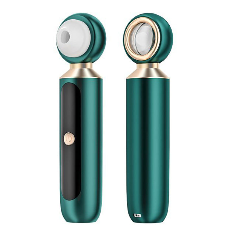 Portable Visual Blackhead Meter Household USB Electric Magnifying Glass Suction Pore Cleaner Blue Light Cleansing To Blackheads